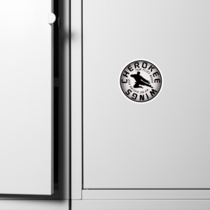 Cherokee Wings Unofficial Logo | Tom's Dojo Magnet